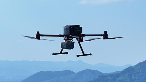 Drone X500 en vol
