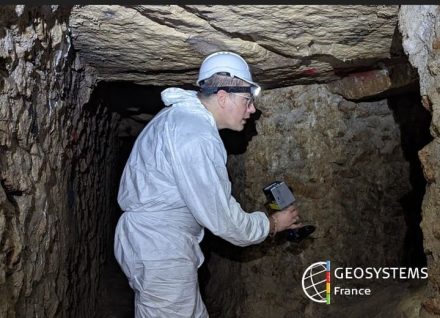 Scan en souterrain avec le Trion P1